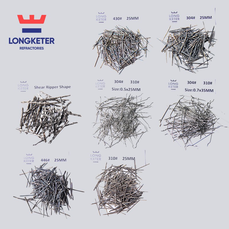 Refrakter Çelik Elyafların Kullanımı